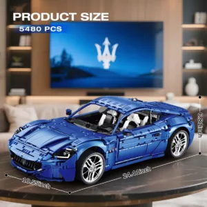 JMBricklayer 11010 La Voiture de Sport Échelle 1:8 — bons plans et promos sur Planet-Brick (vue détail 3)