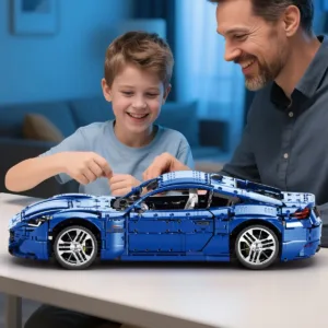 JMBricklayer 11010 La Voiture de Sport Échelle 1:8 — comparez les prix sur Planet-Brick (vue détail 4)