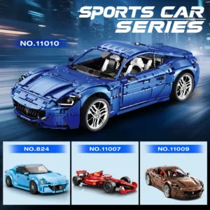 JMBricklayer 11010 La Voiture de Sport Échelle 1:8 — prix le plus bas sur Planet-Brick (vue détail 6)