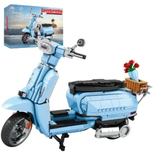 JMBricklayer 11037 La Moto Side-car V200 avec Support — meilleur prix sur Planet-Brick (visuel principal)