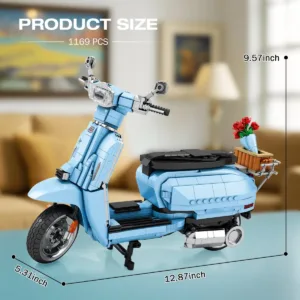 JMBricklayer 11037 La Moto Side-car V200 avec Support — comparateur de prix sur Planet-Brick (vue détail 1)