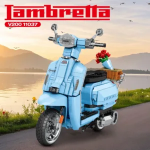 JMBricklayer 11037 La Moto Side-car V200 avec Support — comparez les prix sur Planet-Brick (vue détail 4)