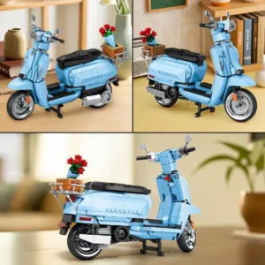 JMBricklayer 11037 La Moto Side-car V200 avec Support — meilleure offre du moment sur Planet-Brick (vue détail 5)