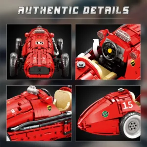 JMBricklayer 11038 La Voiture de Course F1 Échelle 1:8 — où acheter au meilleur tarif sur Planet-Brick (vue détail 2)