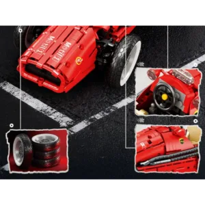 JMBricklayer 11038 La Voiture de Course F1 Échelle 1:8 — achat malin sur Planet-Brick (vue détail 8)