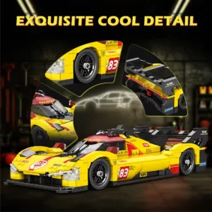 JMBricklayer 11042 La Super Voiture de Sport Échelle 1:16 — bons plans et promos sur Planet-Brick (vue détail 3)