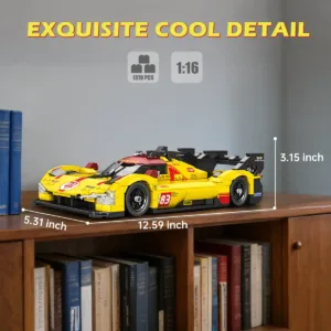 JMBricklayer 11042 La Super Voiture de Sport Échelle 1:16 — meilleure offre du moment sur Planet-Brick (vue détail 5)