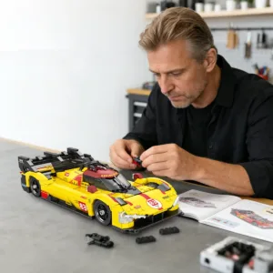 JMBricklayer 11042 La Super Voiture de Sport Échelle 1:16 — prix le plus bas sur Planet-Brick (vue détail 6)