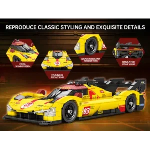 JMBricklayer 11042 La Super Voiture de Sport Échelle 1:16 — achat malin sur Planet-Brick (vue détail 8)