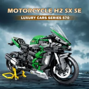JMBricklayer 2088 La Moto H2 SX SE Échelle 1:5 — comparateur de prix sur Planet-Brick (vue détail 1)