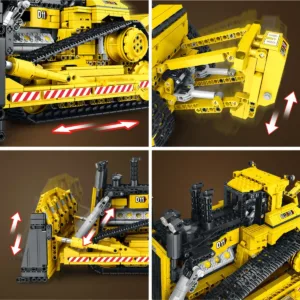 JMBricklayer 22001 Le Bulldozer D11 RC — bons plans et promos sur Planet-Brick (vue détail 3)