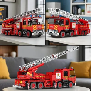 JMBricklayer 22005 Le Camion de Pompiers RC — comparateur de prix sur Planet-Brick (vue détail 1)