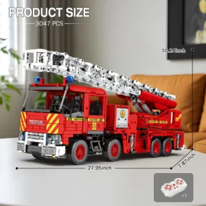 JMBricklayer 22005 Le Camion de Pompiers RC — bons plans et promos sur Planet-Brick (vue détail 3)