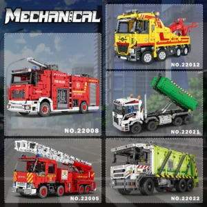 JMBricklayer 22008 Le Camion de Pompiers avec Lance à Eau — prix le plus bas sur Planet-Brick (vue détail 6)