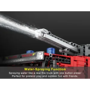 JMBricklayer 22008 Le Camion de Pompiers avec Lance à Eau — achat malin sur Planet-Brick (vue détail 8)
