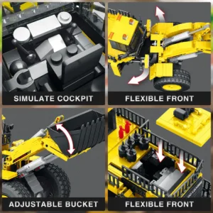 JMBricklayer 22009 Le Bulldozer RC — bons plans et promos sur Planet-Brick (vue détail 3)