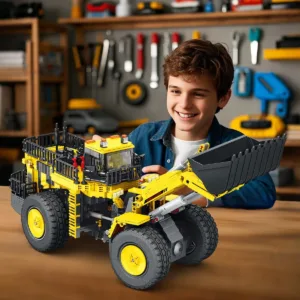 JMBricklayer 22009 Le Bulldozer RC — meilleure offre du moment sur Planet-Brick (vue détail 5)