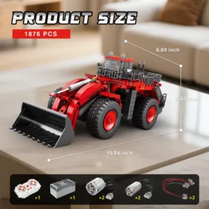 JMBricklayer 22010 Le Bulldozer RC — où acheter au meilleur tarif sur Planet-Brick (vue détail 2)