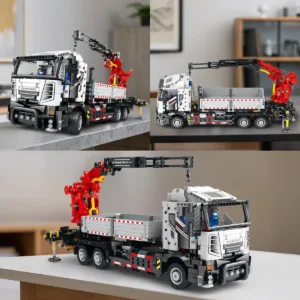 JMBricklayer 22011 Le Camion-Grue Multifonction — où acheter au meilleur tarif sur Planet-Brick (vue détail 2)