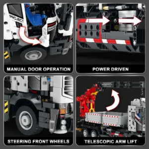 JMBricklayer 22011 Le Camion-Grue Multifonction — bons plans et promos sur Planet-Brick (vue détail 3)