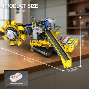 JMBricklayer 22017 L'Excavatrice à Roue-Pelle — comparez les prix sur Planet-Brick (vue détail 4)
