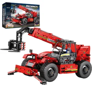 JMBricklayer 22020 Le Chariot Élévateur à Bras Télescopique RC — meilleur prix sur Planet-Brick (visuel principal)
