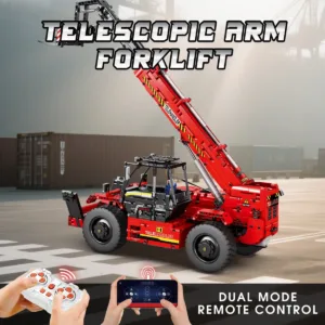 JMBricklayer 22020 Le Chariot Élévateur à Bras Télescopique RC — où acheter au meilleur tarif sur Planet-Brick (vue détail 2)