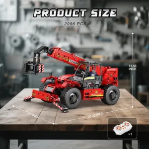 JMBricklayer 22020 Le Chariot Élévateur à Bras Télescopique RC — bons plans et promos sur Planet-Brick (vue détail 3)
