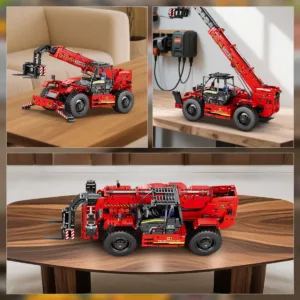 JMBricklayer 22020 Le Chariot Élévateur à Bras Télescopique RC — meilleure offre du moment sur Planet-Brick (vue détail 5)