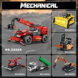 JMBricklayer 22020 Le Chariot Élévateur à Bras Télescopique RC — prix le plus bas sur Planet-Brick (vue détail 6)