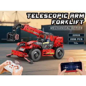 JMBricklayer 22020 Le Chariot Élévateur à Bras Télescopique RC — comparatif marchands sur Planet-Brick (vue détail 7)