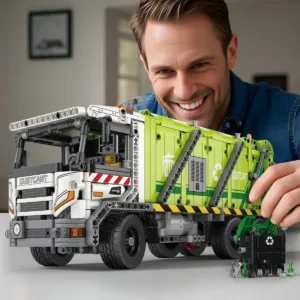 JMBricklayer 22022 Le Grand Camion Poubelle RC — comparez les prix sur Planet-Brick (vue détail 4)