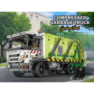 JMBricklayer 22022 Le Grand Camion Poubelle RC — comparatif marchands sur Planet-Brick (vue détail 7)