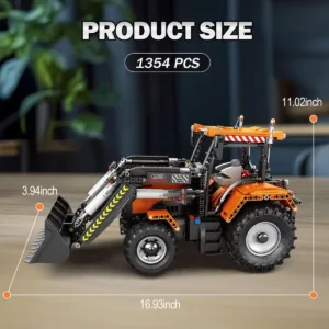 JMBricklayer 22024 Le Tracteur-Chargeur RC — comparateur de prix sur Planet-Brick (vue détail 1)