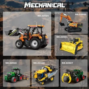 JMBricklayer 22024 Le Tracteur-Chargeur RC — prix le plus bas sur Planet-Brick (vue détail 6)