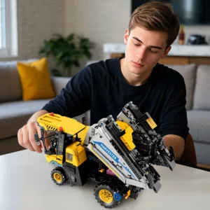 JMBricklayer 22026 Le Tracteur Vendangeur RC — bons plans et promos sur Planet-Brick (vue détail 3)