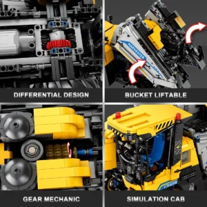 JMBricklayer 22026 Le Tracteur Vendangeur RC — meilleure offre du moment sur Planet-Brick (vue détail 5)