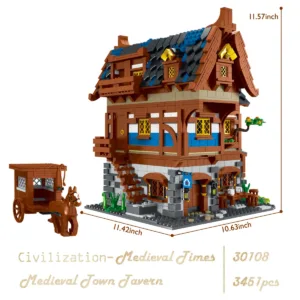 JMBricklayer 30108 La Taverne Médiévale — comparateur de prix sur Planet-Brick (vue détail 1)