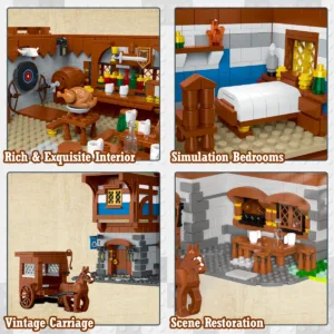 JMBricklayer 30108 La Taverne Médiévale — où acheter au meilleur tarif sur Planet-Brick (vue détail 2)