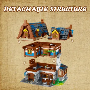 JMBricklayer 30108 La Taverne Médiévale — comparez les prix sur Planet-Brick (vue détail 4)