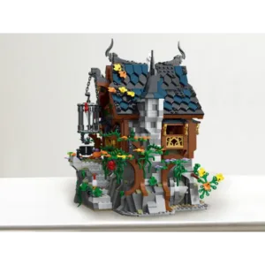 JMBricklayer 30117 La Cabane du Sorcier Médiévale — achat malin sur Planet-Brick (vue détail 8)