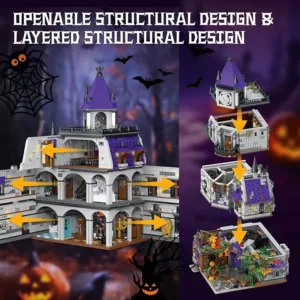 JMBricklayer 30121 La Maison-Château Médiévale — achat malin sur Planet-Brick (vue détail 8)