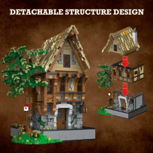 JMBricklayer 30122 La Forge Médiévale — où acheter au meilleur tarif sur Planet-Brick (vue détail 2)
