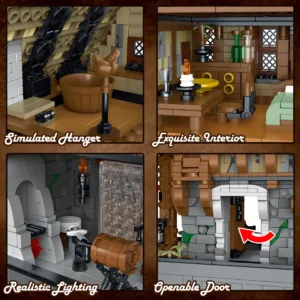 JMBricklayer 30122 La Forge Médiévale — bons plans et promos sur Planet-Brick (vue détail 3)