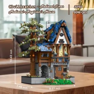 JMBricklayer 30123 La Maison du Magicien Médiévale — comparez les prix sur Planet-Brick (vue détail 4)