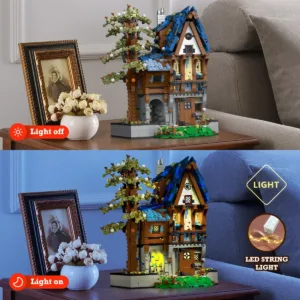 JMBricklayer 30123 La Maison du Magicien Médiévale — meilleure offre du moment sur Planet-Brick (vue détail 5)