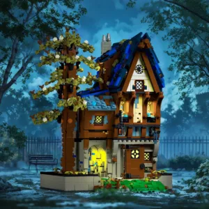 JMBricklayer 30123 La Maison du Magicien Médiévale — achat malin sur Planet-Brick (vue détail 8)
