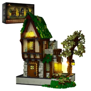 JMBricklayer 30124 La Taverne Médiévale Illuminée — meilleur prix sur Planet-Brick (visuel principal)