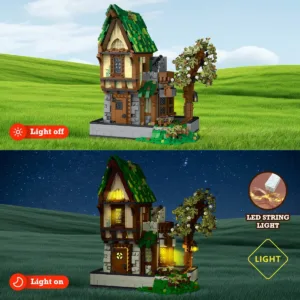 JMBricklayer 30124 La Taverne Médiévale Illuminée — bons plans et promos sur Planet-Brick (vue détail 3)