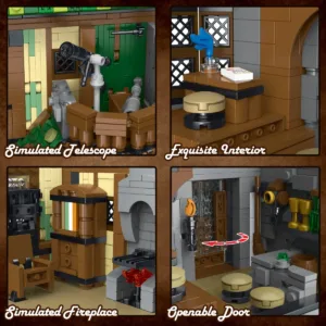 JMBricklayer 30124 La Taverne Médiévale Illuminée — achat malin sur Planet-Brick (vue détail 8)